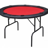 KBL-C1002 Foldable gambling chip table with folding legs