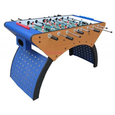 KBL-0927 multiple colour print soccer table with rainbow leg